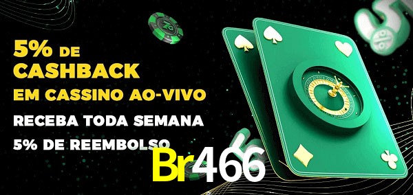 Promoções do cassino ao Vivo Br466